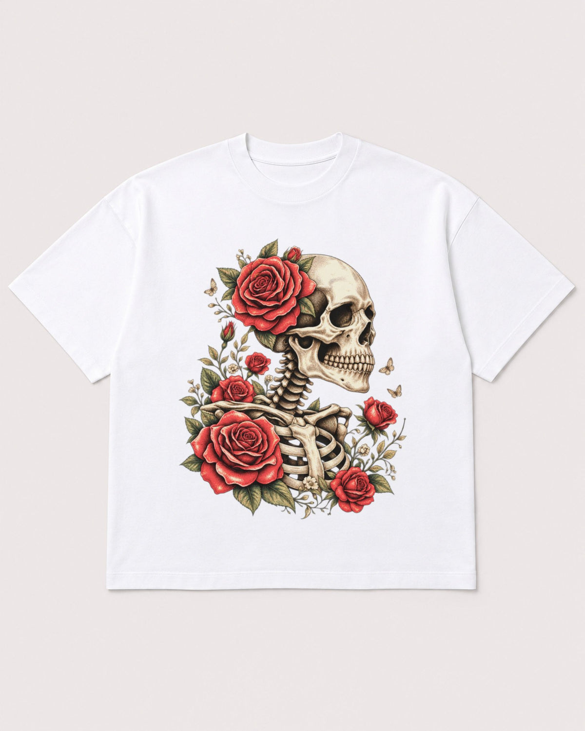 Mockup Boxy Heavyweight Tee White product