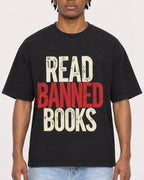 Mockup Boxy Heavyweight Tee Black male close-up 05