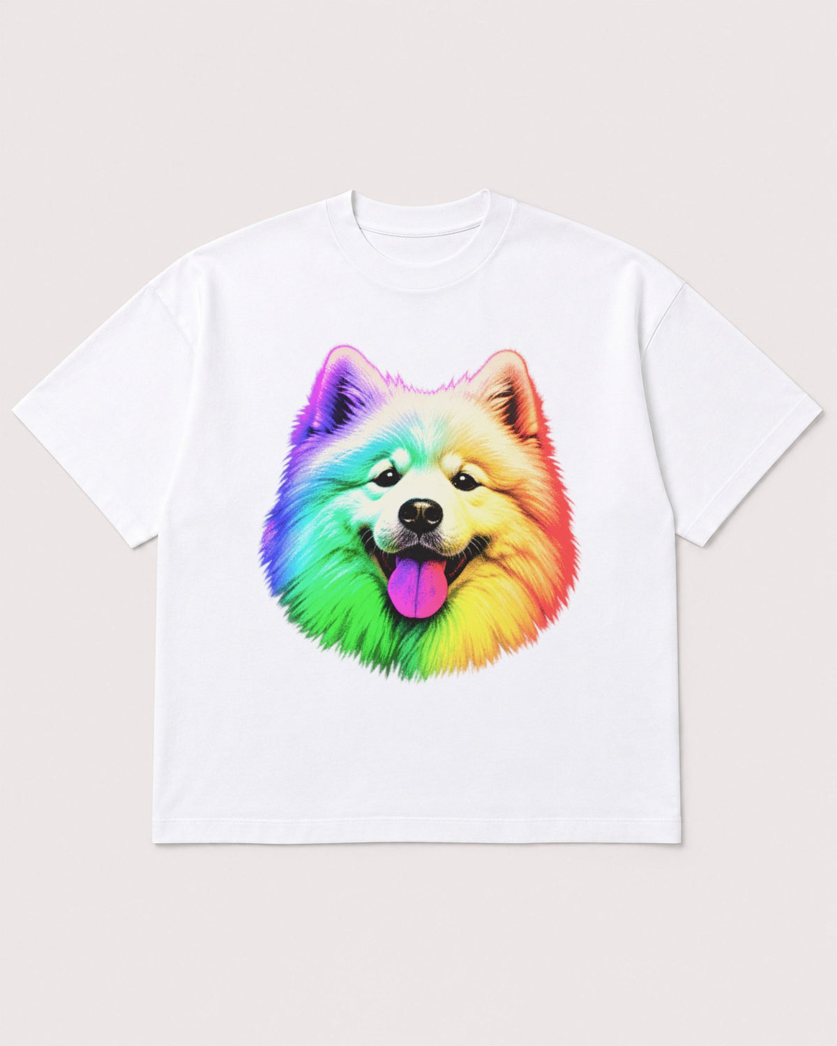 Mockup Boxy Heavyweight Tee White product
