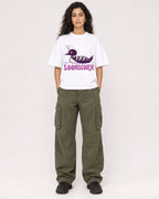 Mockup Boxy Heavyweight Tee White female full-body 07