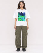Mockup Boxy Heavyweight Tee White female full-body 02