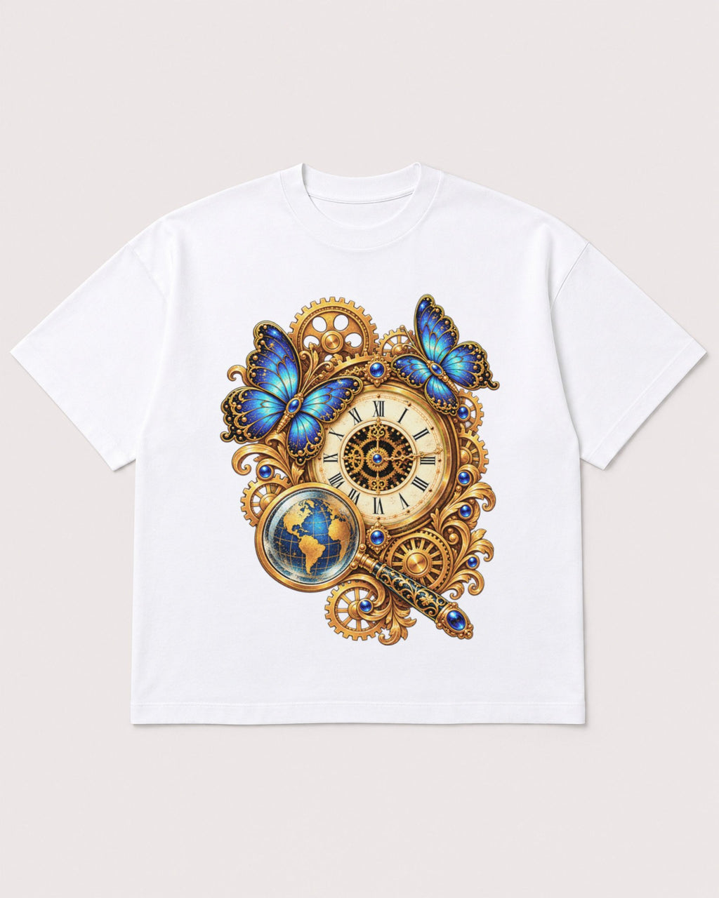 Mockup Boxy Heavyweight Tee White product