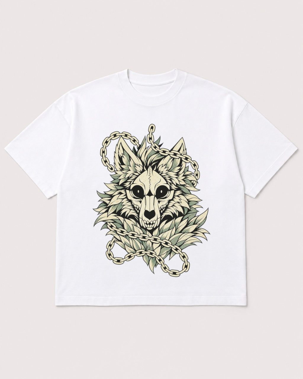 Mockup Boxy Heavyweight Tee White product