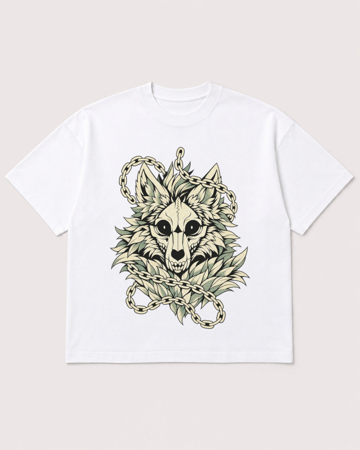 Mockup Boxy Heavyweight Tee White product