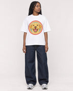 Mockup Boxy Heavyweight Tee White female full-body 04
