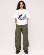 Mockup Boxy Heavyweight Tee White female full-body 07
