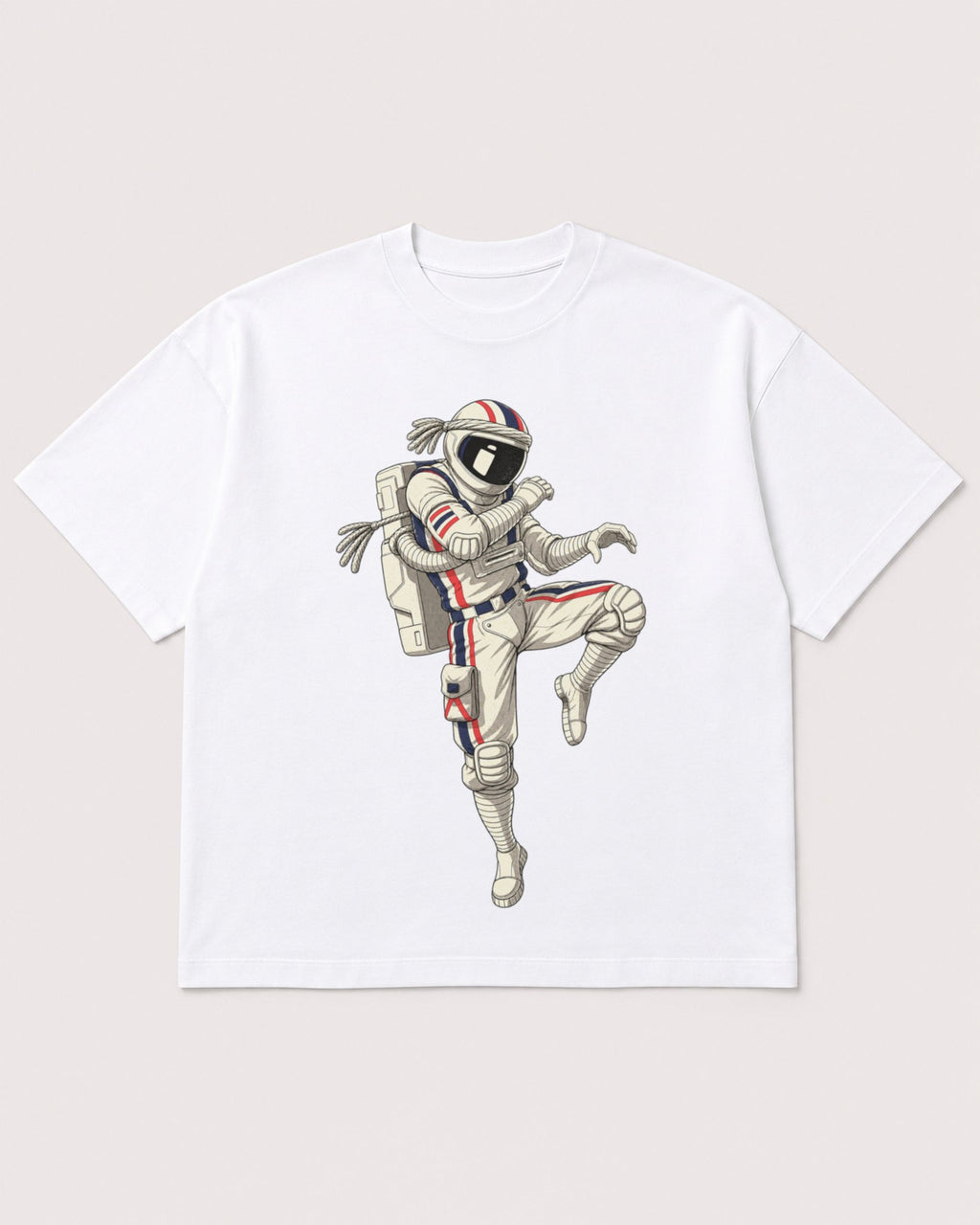 Mockup Boxy Heavyweight Tee White product