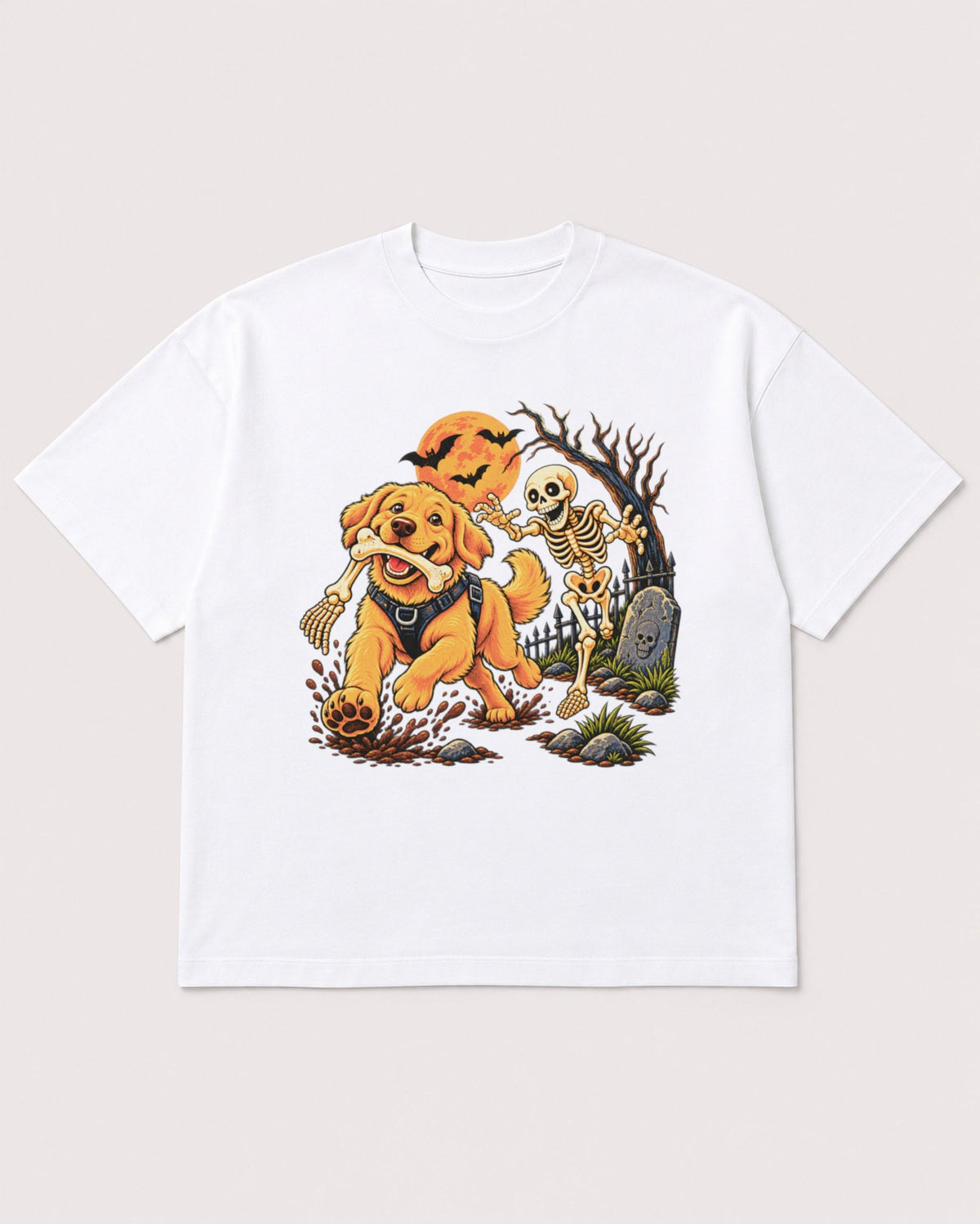 Mockup Boxy Heavyweight Tee White product