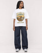 Mockup Boxy Heavyweight Tee White female full-body 04