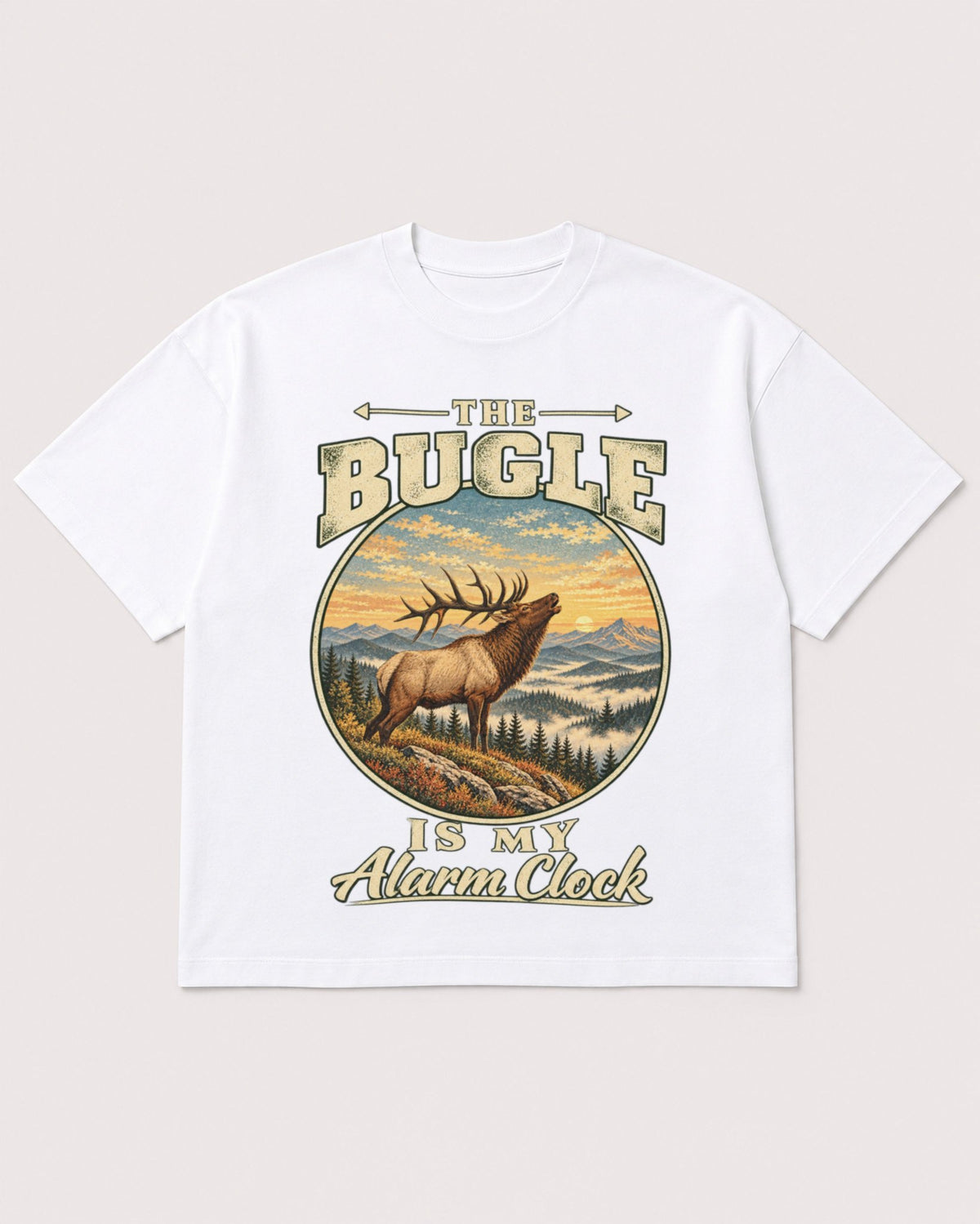 Mockup Boxy Heavyweight Tee White product