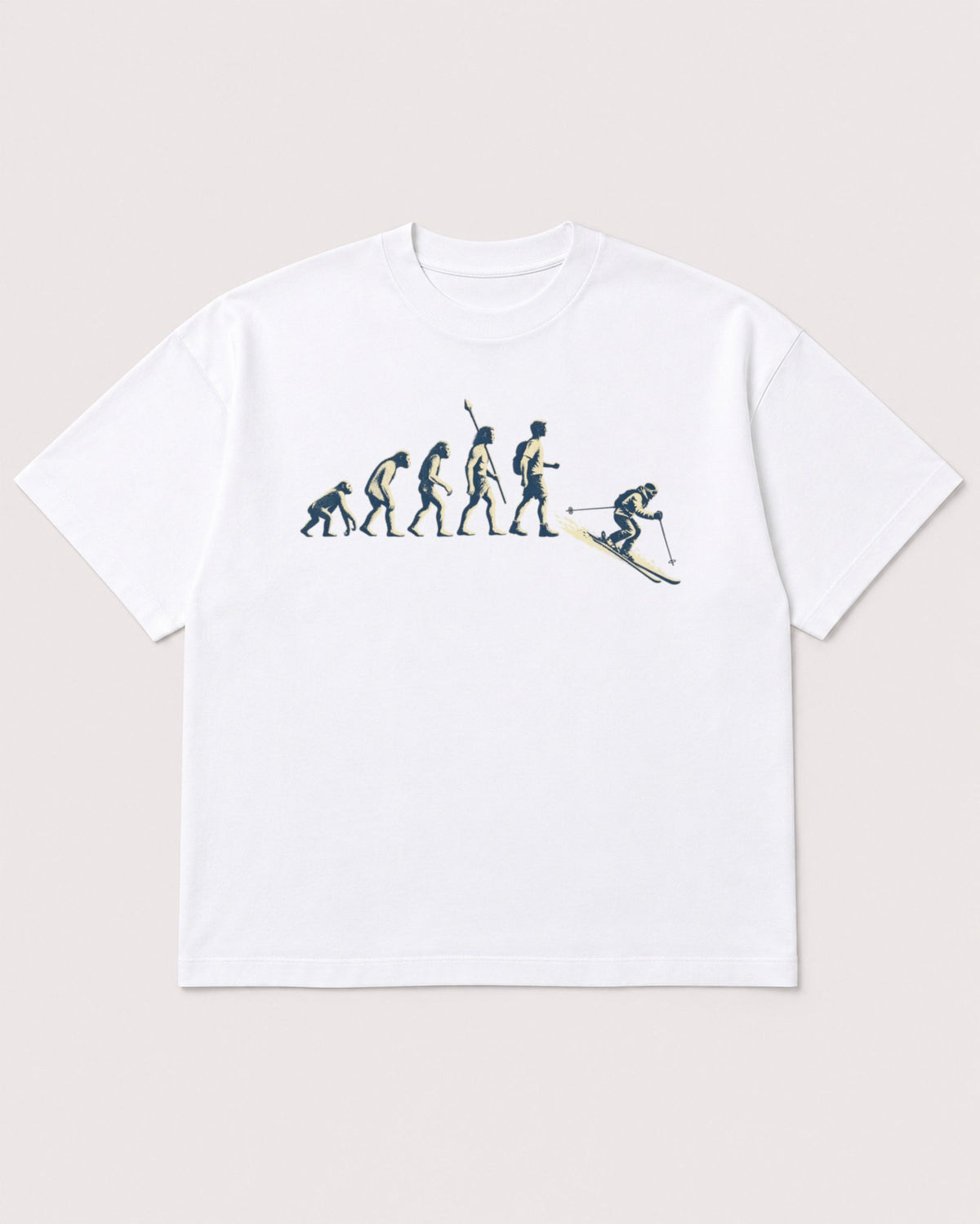 Mockup Boxy Heavyweight Tee White product