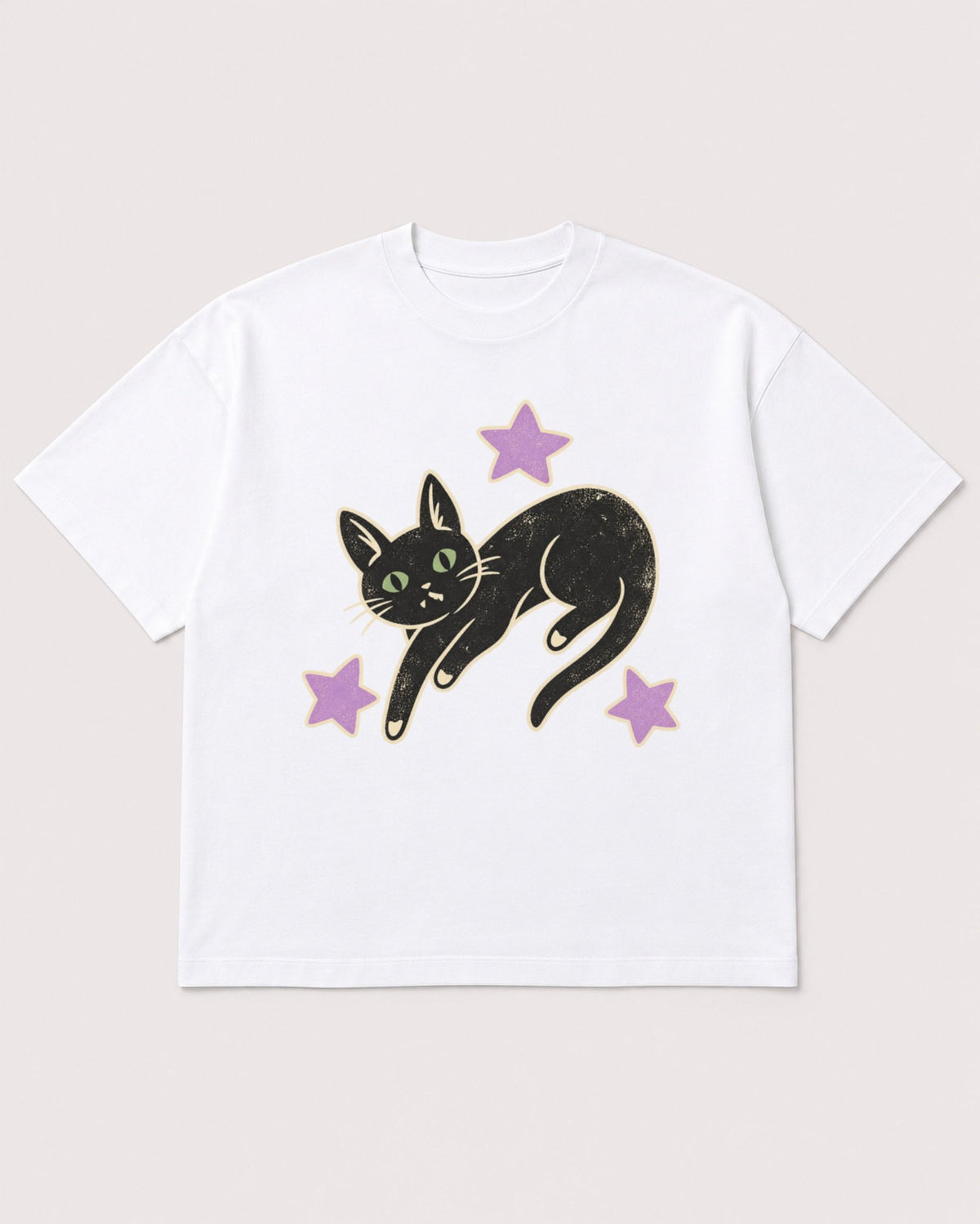 Mockup Boxy Heavyweight Tee White product