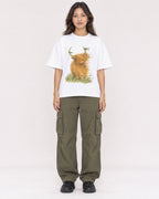 Mockup Boxy Heavyweight Tee White female full-body 02