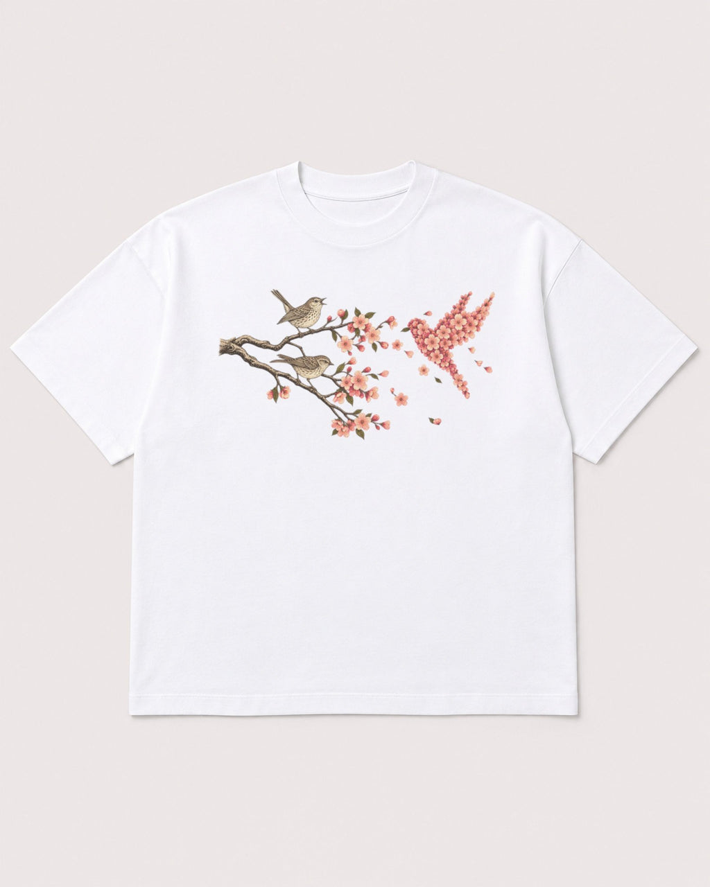 Mockup Boxy Heavyweight Tee White product