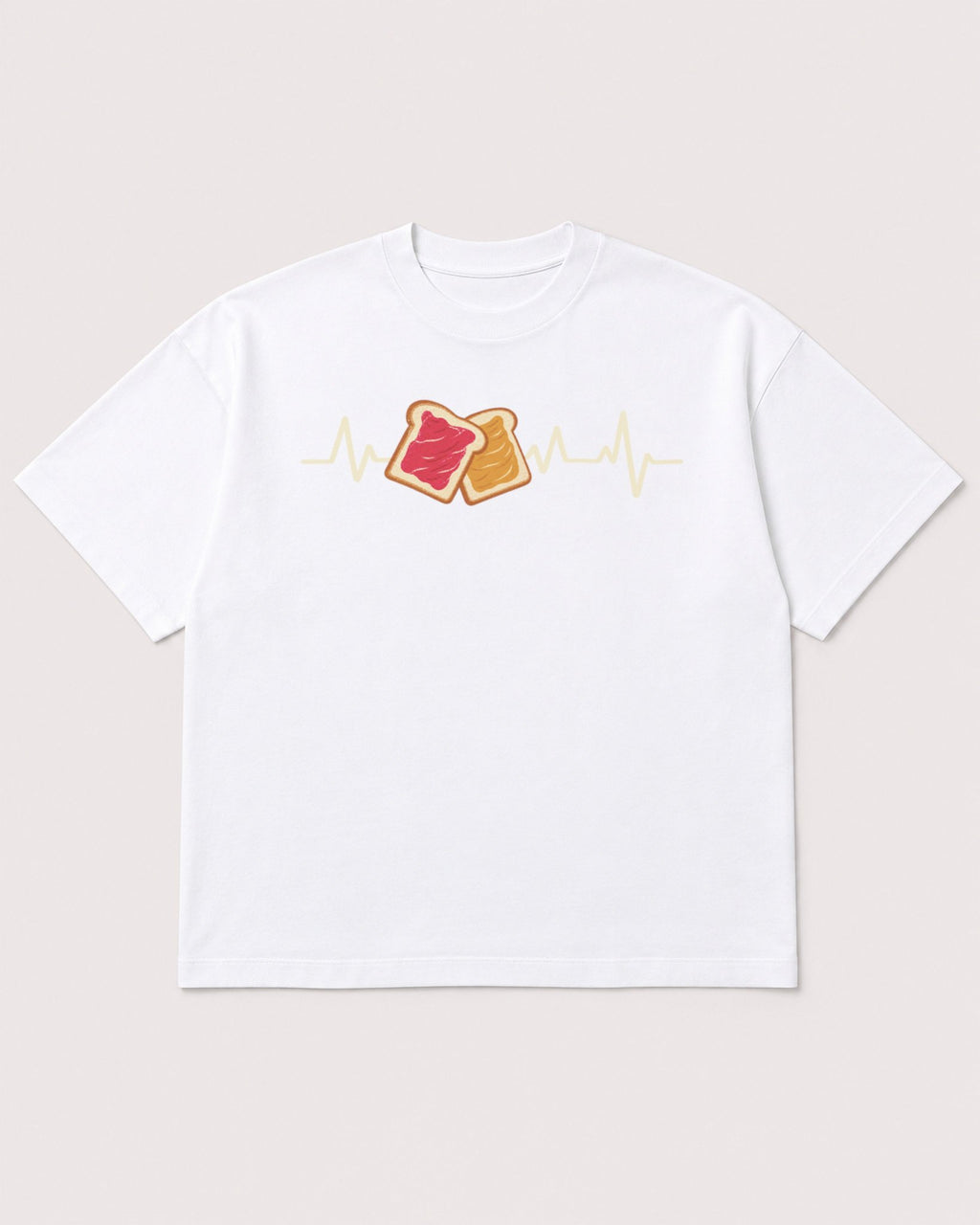 Mockup Boxy Heavyweight Tee White product