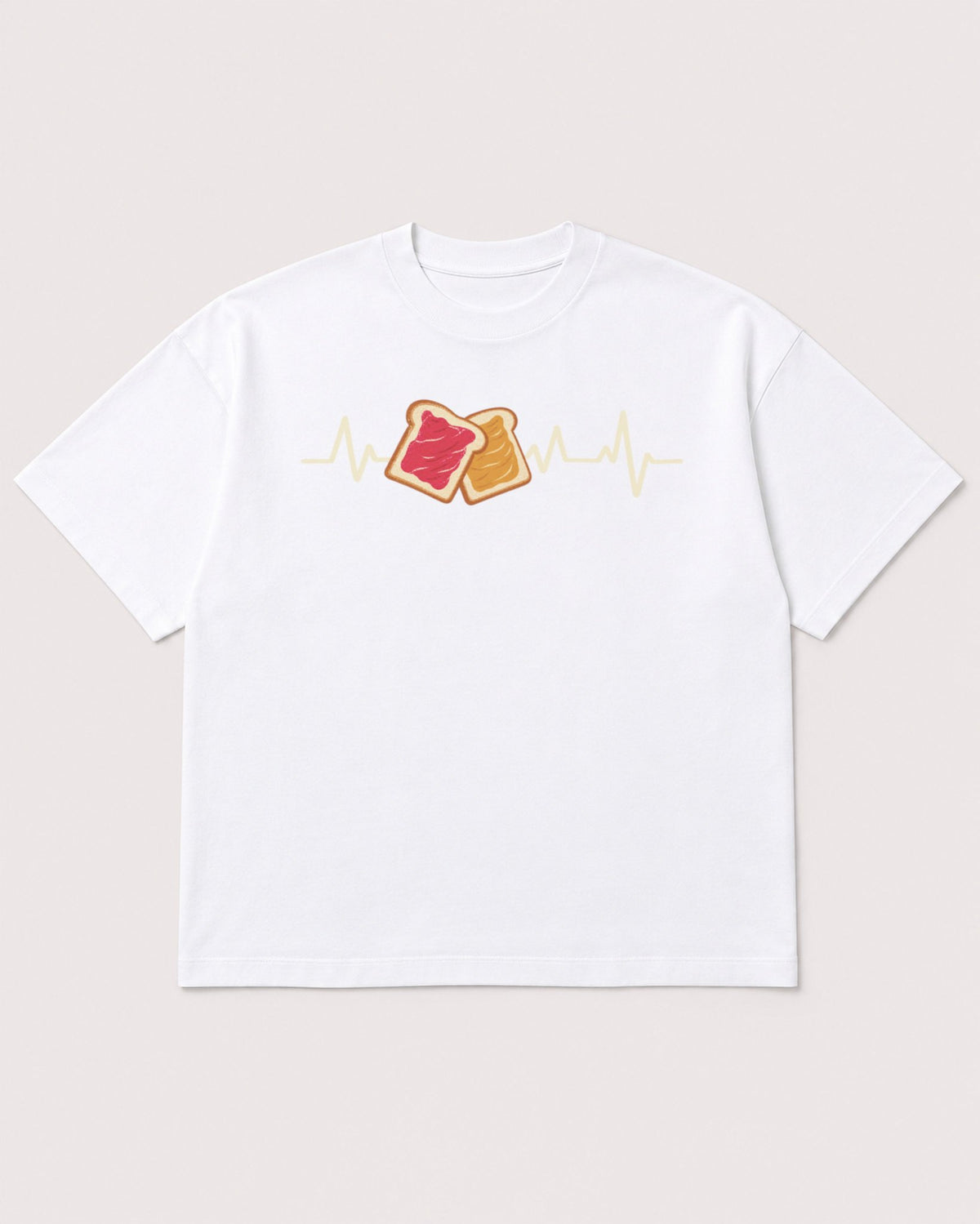 Mockup Boxy Heavyweight Tee White product