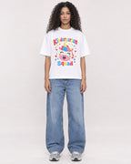 Mockup Boxy Heavyweight Tee White female full-body 10