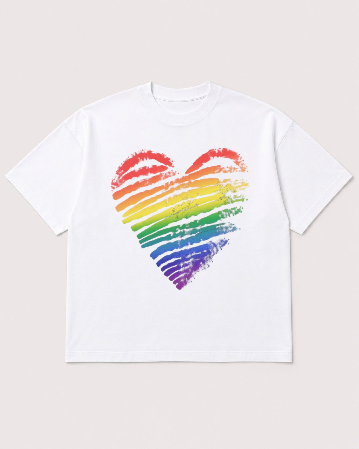 Mockup Boxy Heavyweight Tee White product