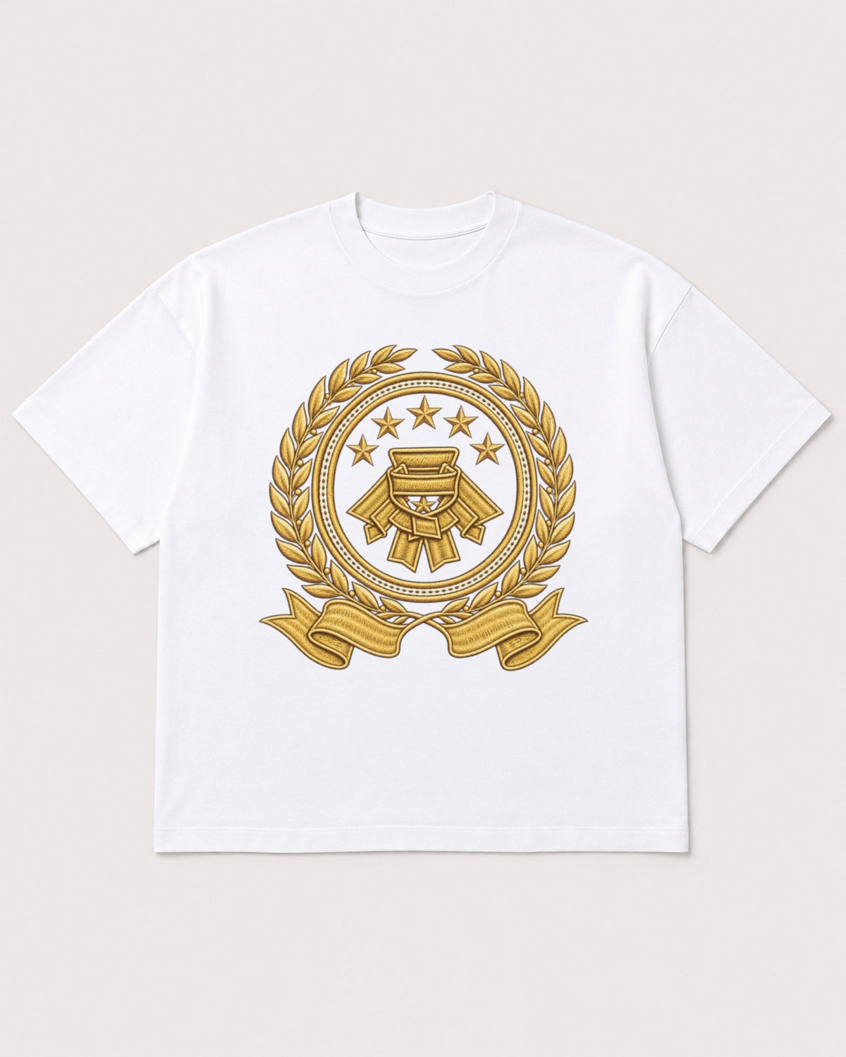Mockup Boxy Heavyweight Tee White product
