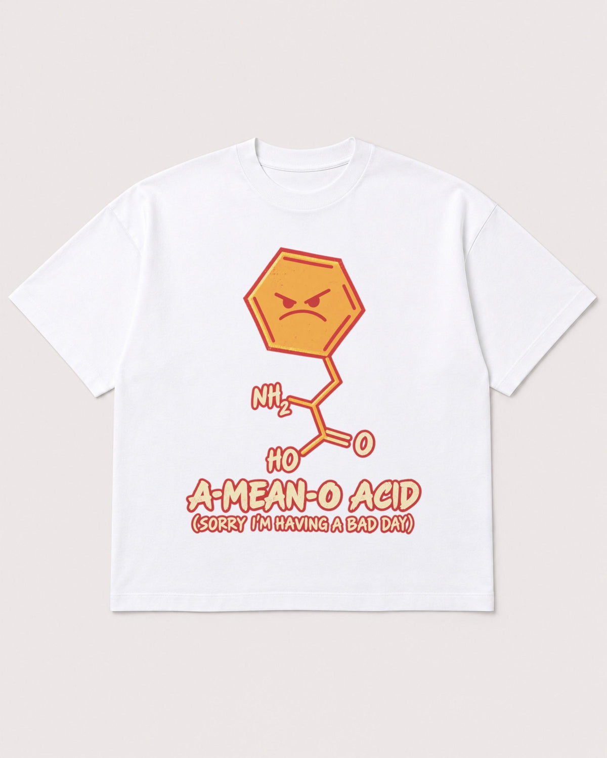 Mockup Boxy Heavyweight Tee White product