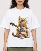 Mockup Boxy Heavyweight Tee White female close-up 02