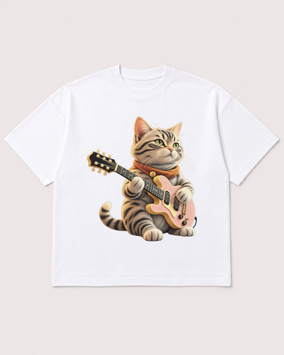 Mockup Boxy Heavyweight Tee White product