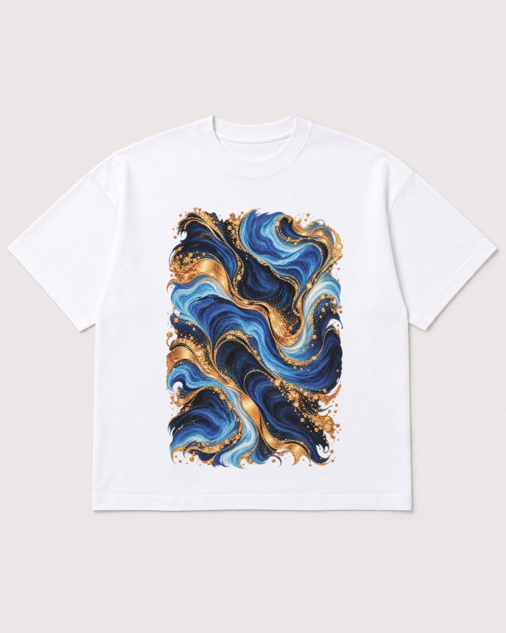Mockup Boxy Heavyweight Tee White product