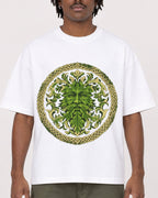 Mockup Boxy Heavyweight Tee White male close-up 04