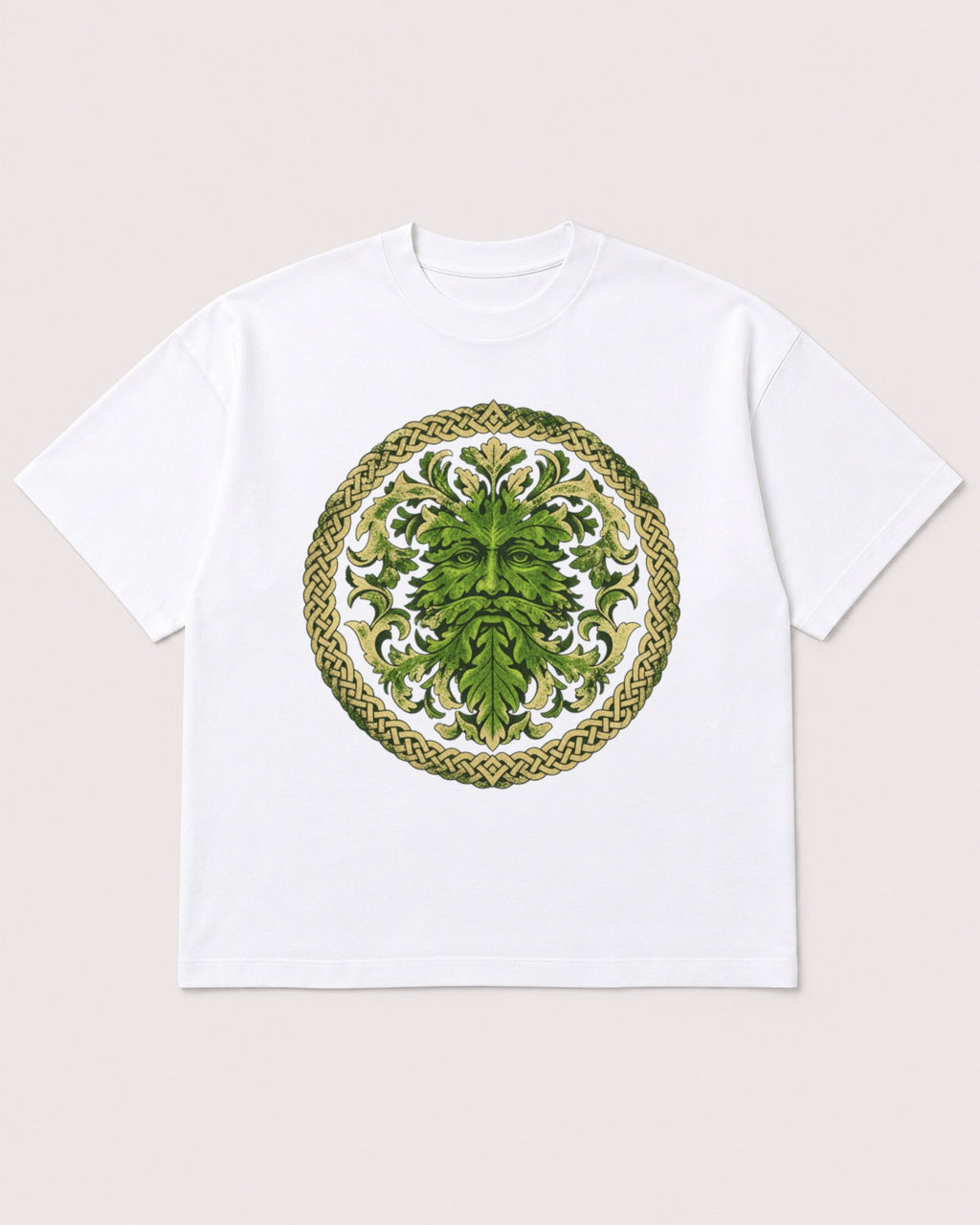 Mockup Boxy Heavyweight Tee White product