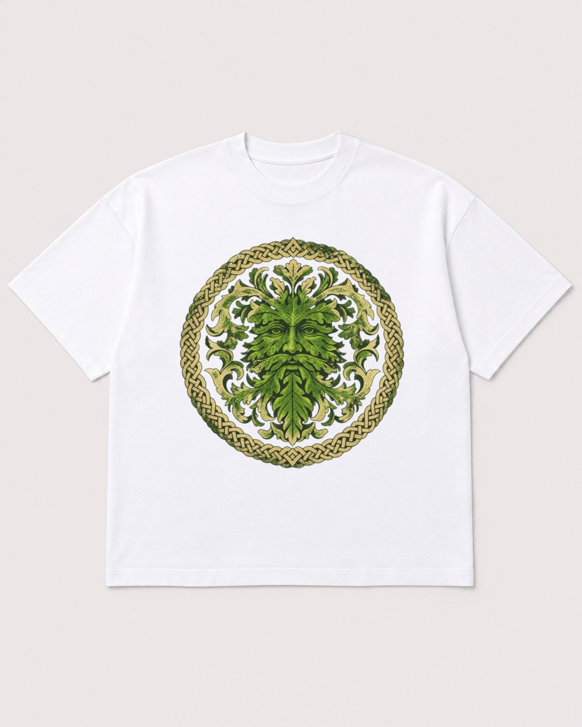 Mockup Boxy Heavyweight Tee White product