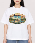 Mockup Boxy Heavyweight Tee White female close-up 01