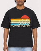 Mockup Boxy Heavyweight Tee Black male close-up 05