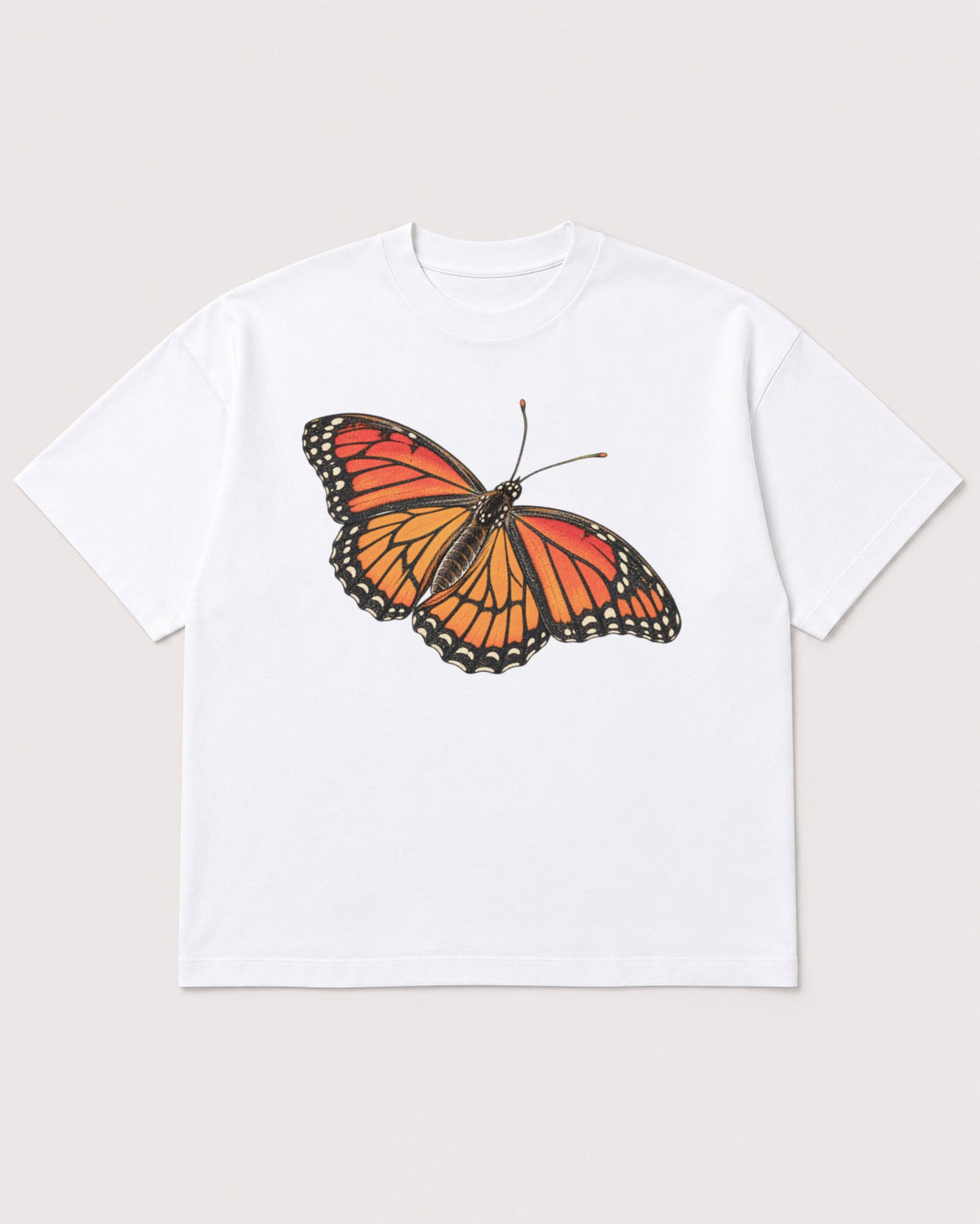 Mockup Boxy Heavyweight Tee White product