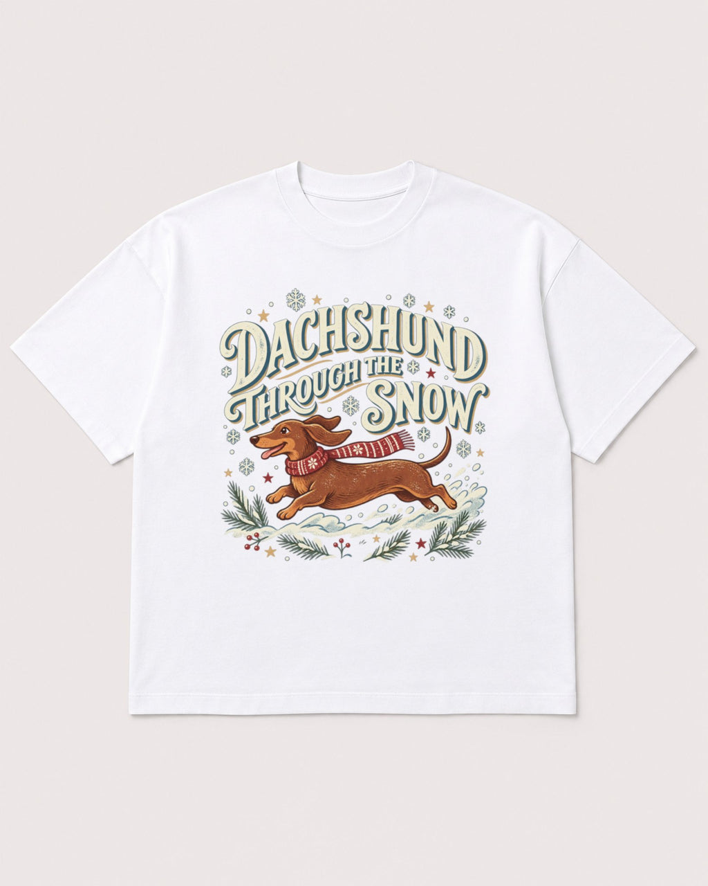 Mockup Boxy Heavyweight Tee White product