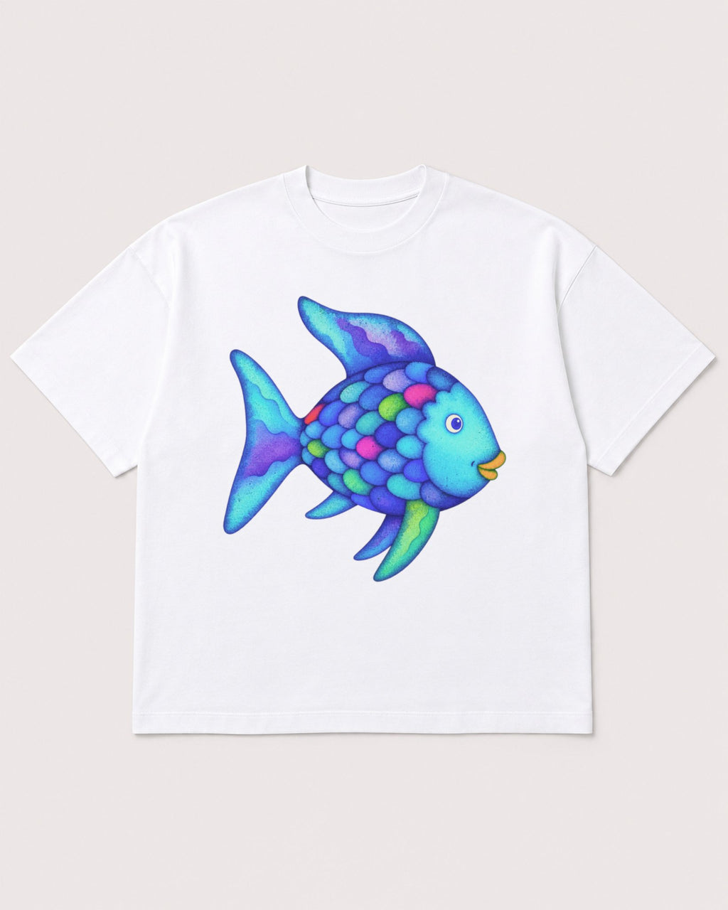 Mockup Boxy Heavyweight Tee White product
