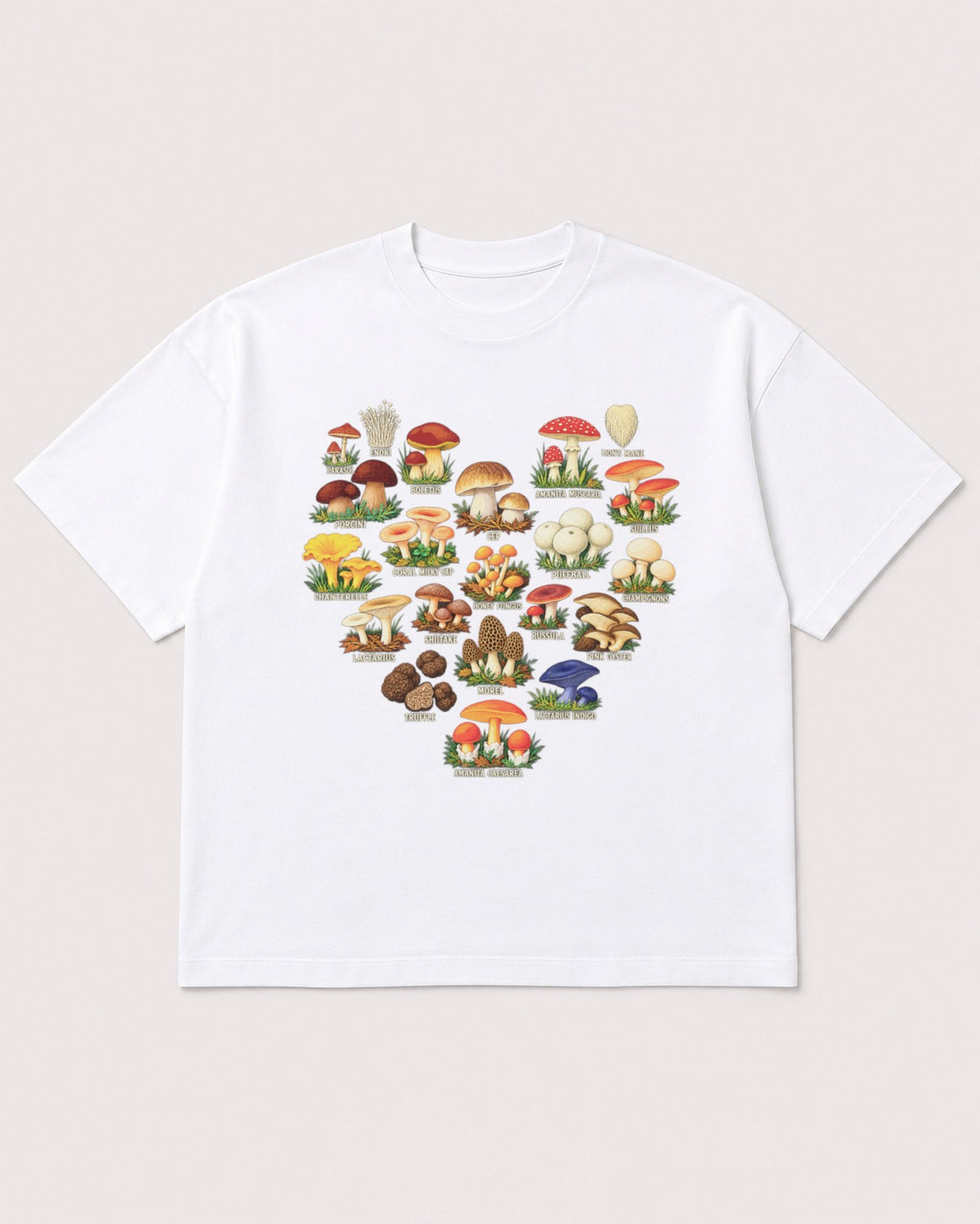 Mockup Boxy Heavyweight Tee White product