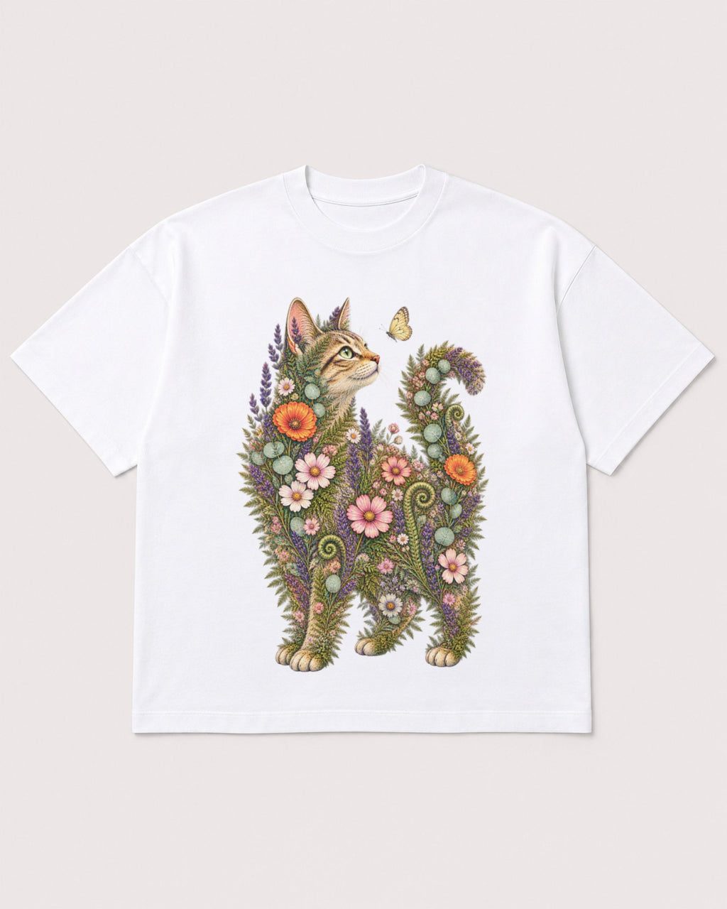 Mockup Boxy Heavyweight Tee White product