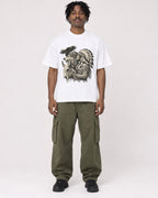 Mockup Boxy Heavyweight Tee White male full-body 04