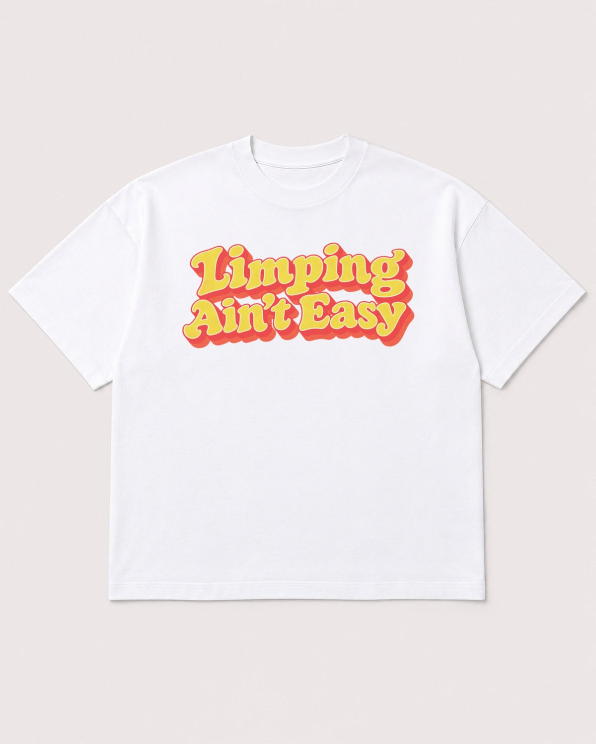 Mockup Boxy Heavyweight Tee White product
