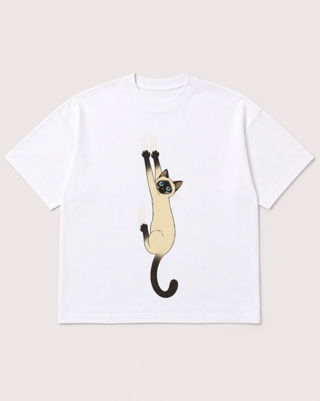 Mockup Boxy Heavyweight Tee White product