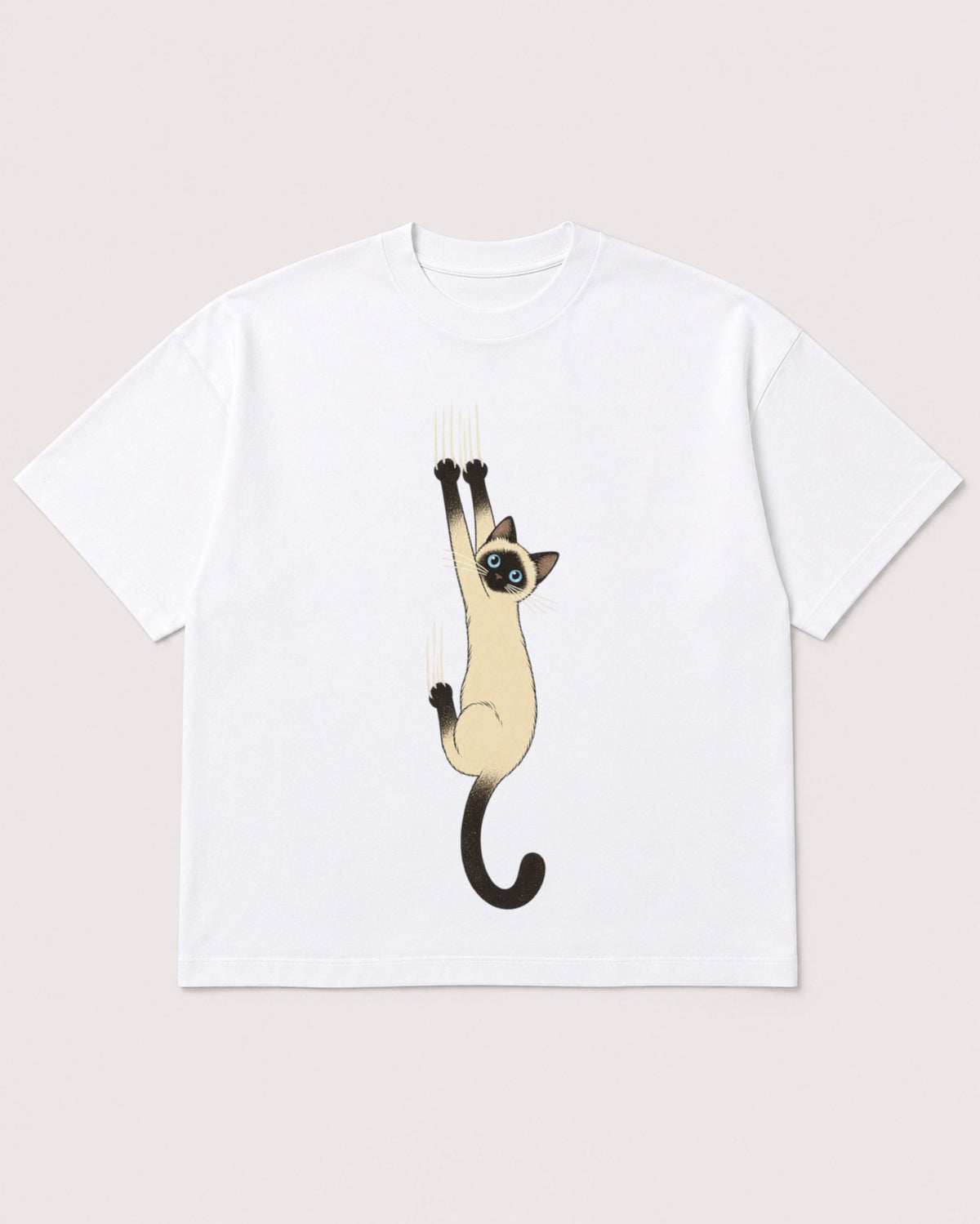 Mockup Boxy Heavyweight Tee White product