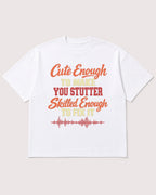 Mockup Boxy Heavyweight Tee White product