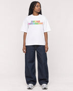 Mockup Boxy Heavyweight Tee White female full-body 04