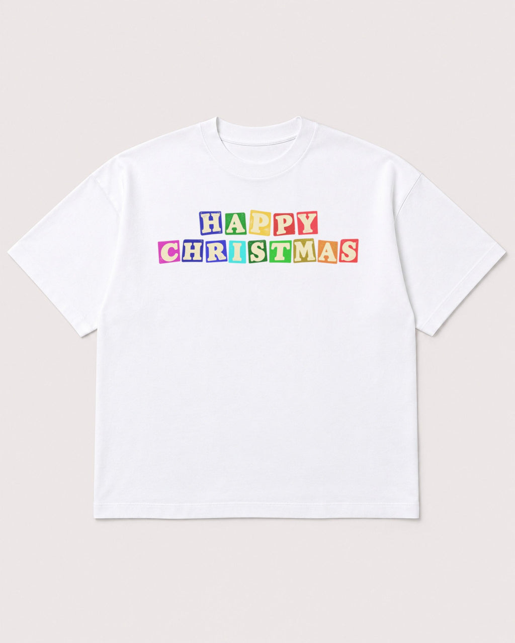 Mockup Boxy Heavyweight Tee White product