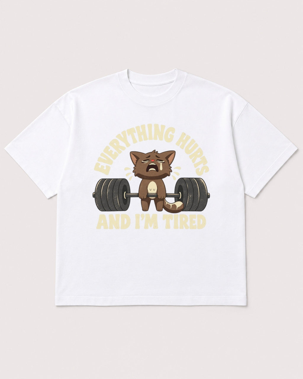 Mockup Boxy Heavyweight Tee White product
