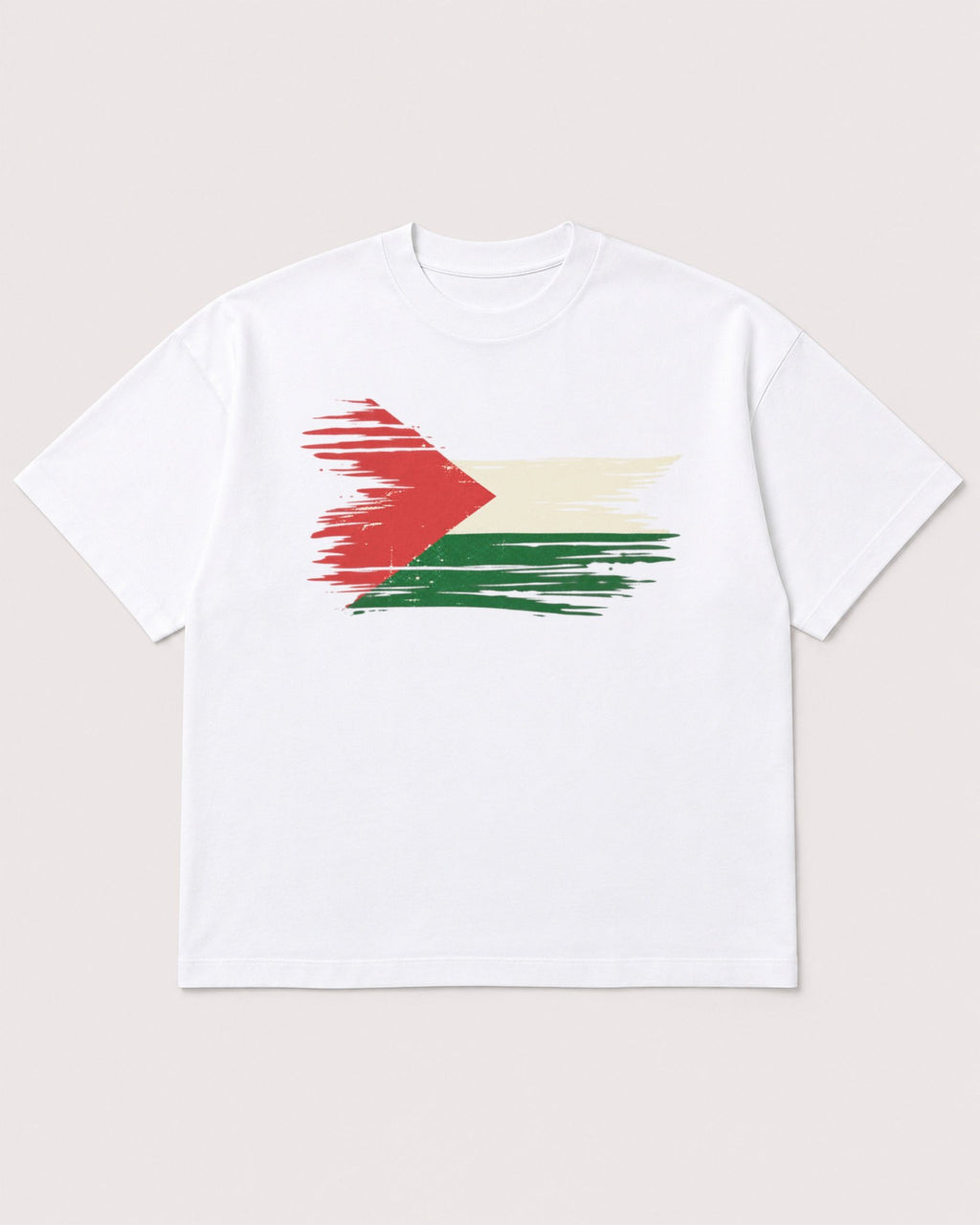 Mockup Boxy Heavyweight Tee White product