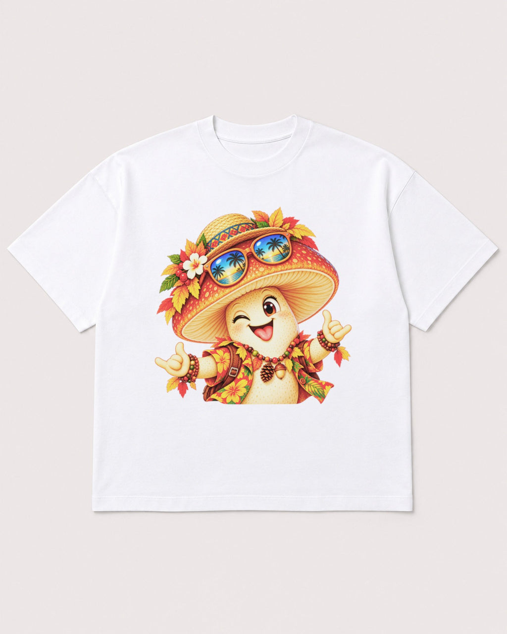 Mockup Boxy Heavyweight Tee White product