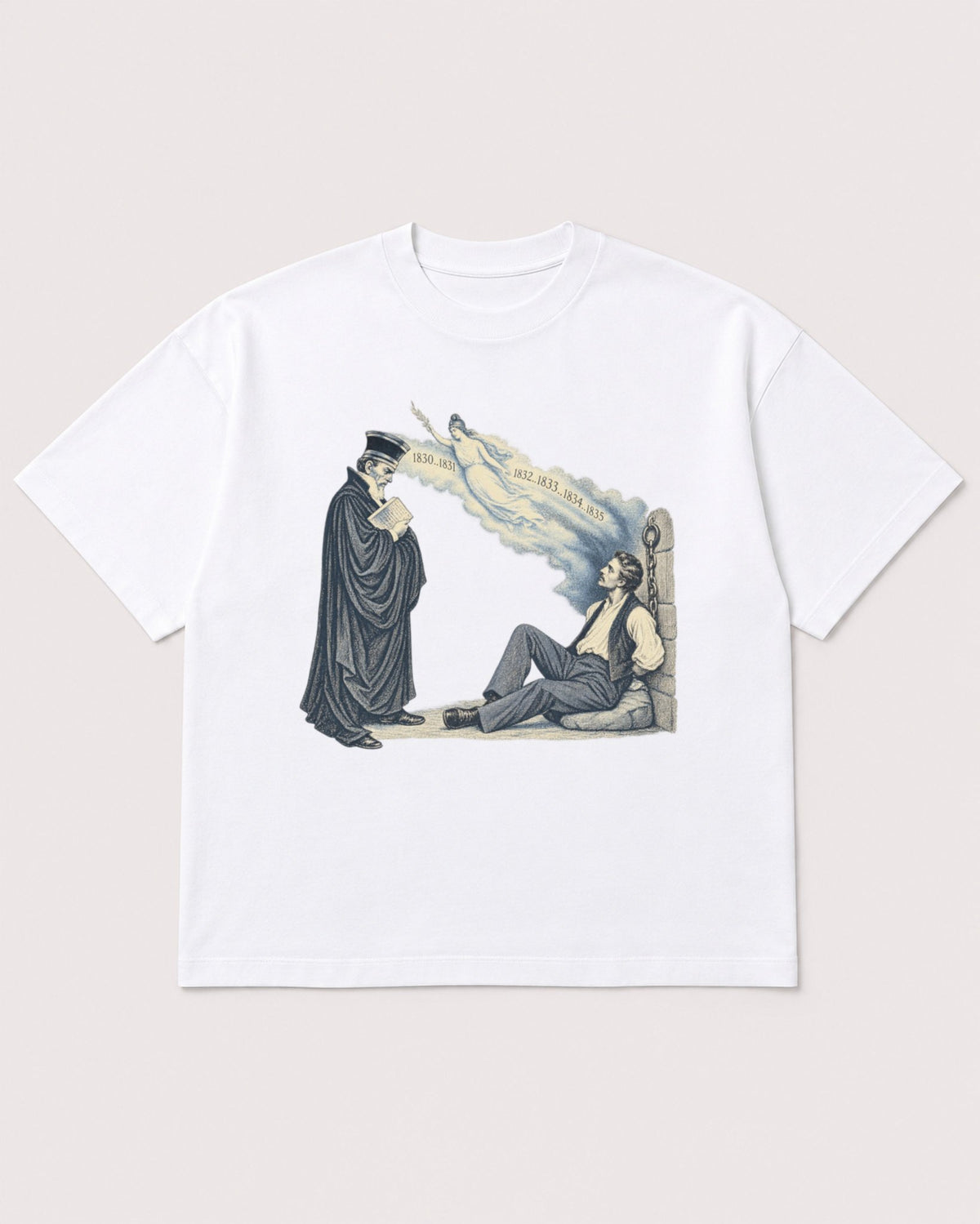 Mockup Boxy Heavyweight Tee White product