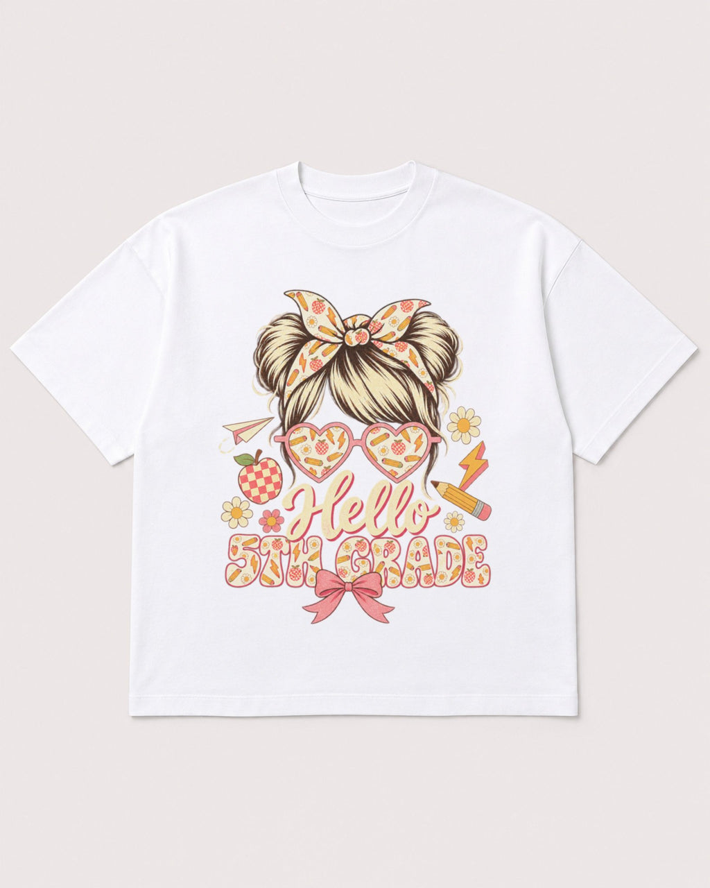 Mockup Boxy Heavyweight Tee White product