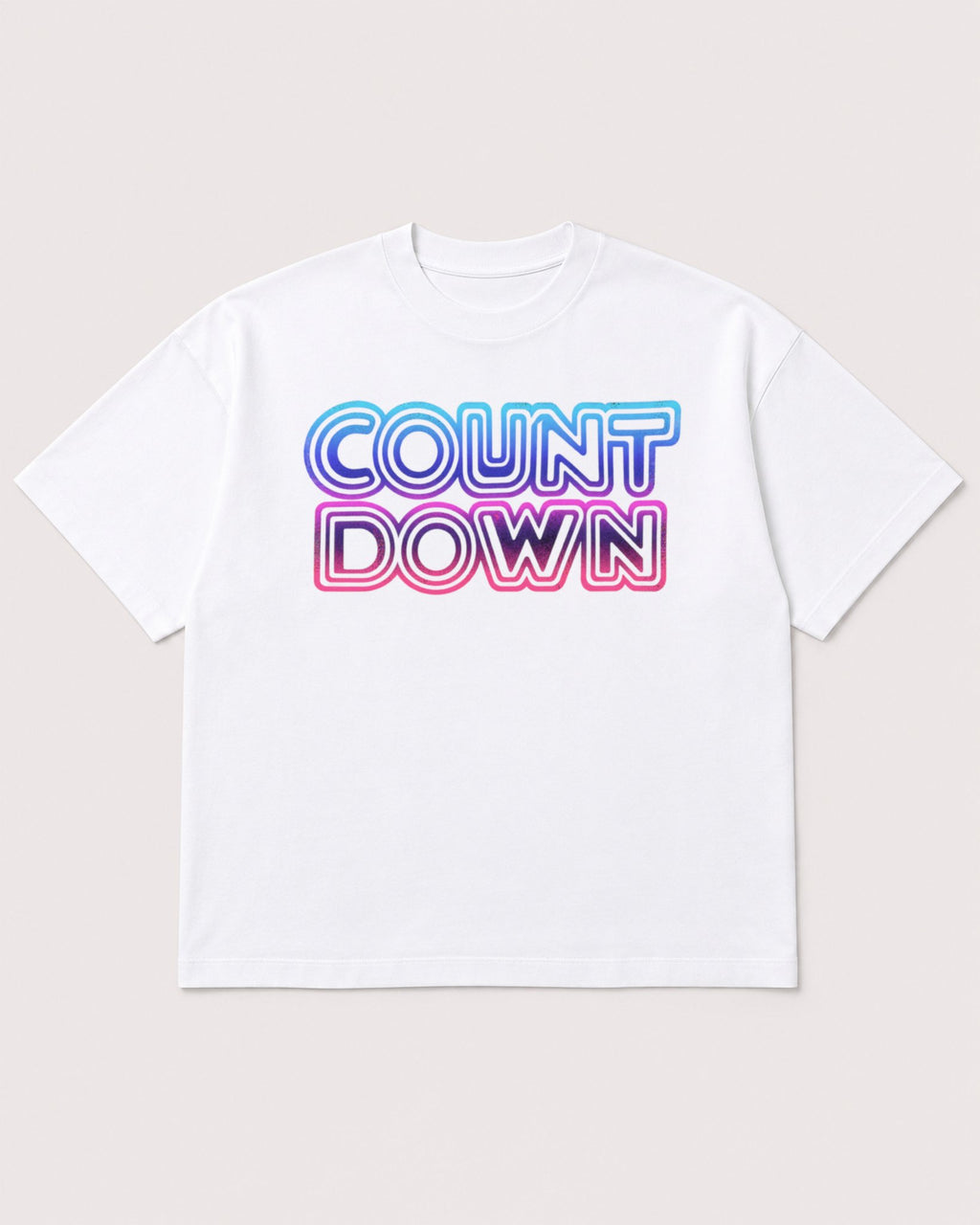 Mockup Boxy Heavyweight Tee White product